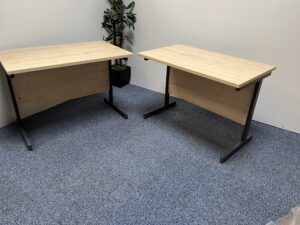 Homeworking Desk 1000mm x 600mm Maple Mfc
